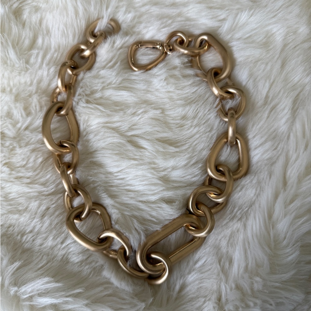 Cult Gaia Gold Chain Necklace - Picture 3 of 6